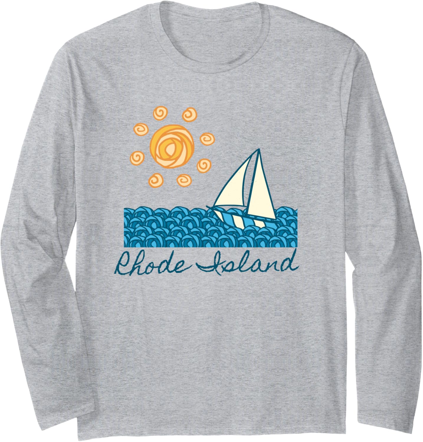 Rhode Island Sail Boat Sailing Boating Nautical Long