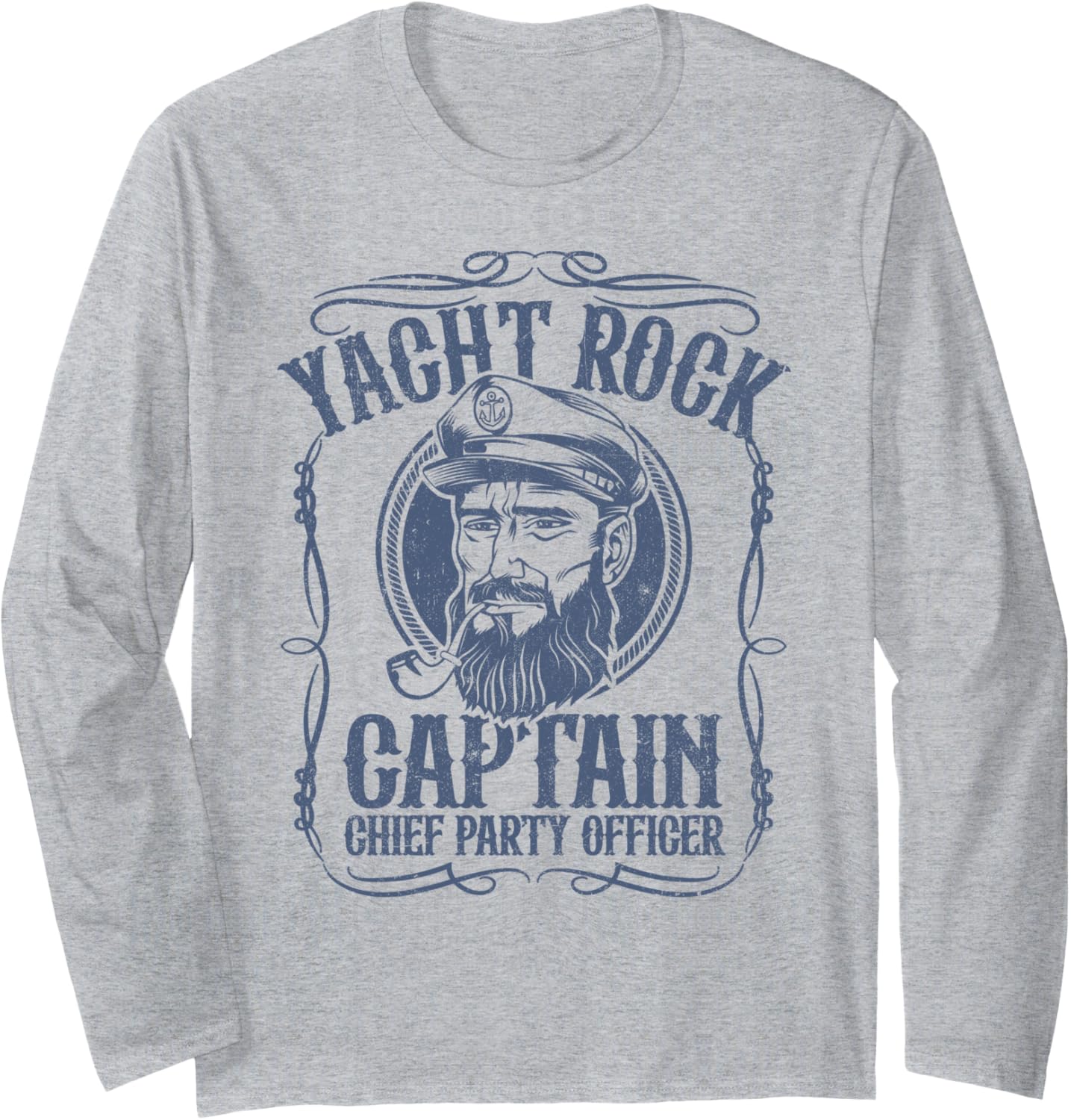 Funny Yacht Rock Captain Pontoon Boat Party Music