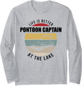 Lake Pontoon Boat Fishing Boating Pontoon Captain Boat