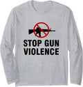 Stop Gun Violence Long Sleeve
