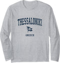 Thessaloniki Greece Vintage Sports Navy Boat Anchor Flag