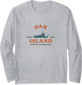 Oak Island Nc Summertime Vacationing Fishing Boat Long