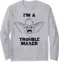 Gremlins Stripe I'm A Trouble Maker Long Sleeve