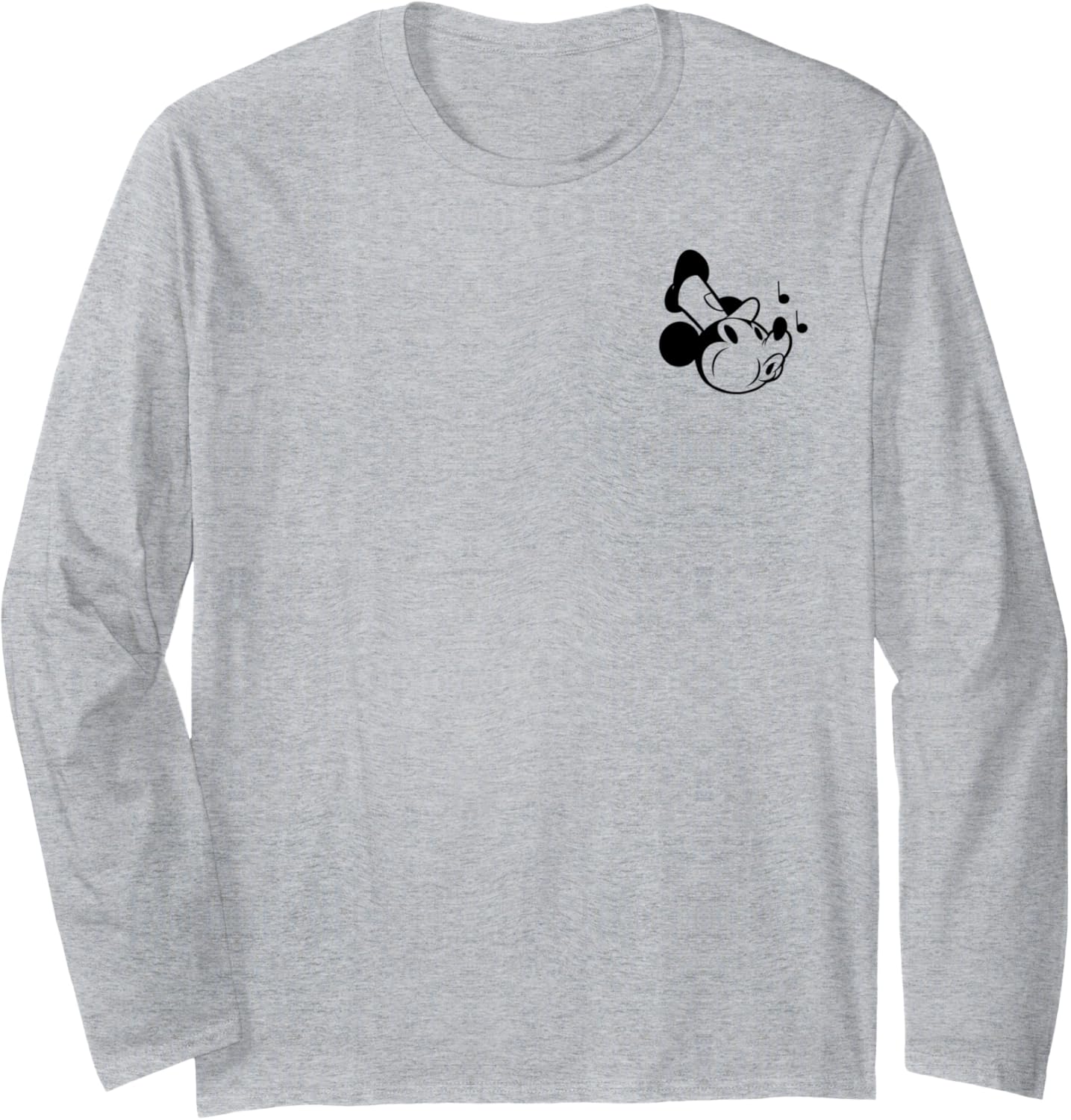 Steamboat Willie Retro Small Chest Pocket Logo Long