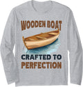 Wooden Rowing Boats Enthusiast Craftsmanship Wooden Boat Long