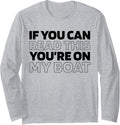 If Can Read Sailing Boat Sailboat Sailor Boating