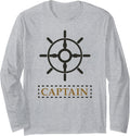 Captain Pontoon Boat Owner Long Sleeve