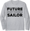 Sailing Boat Captain Sailboat Sailor Retirement Long Sleeve