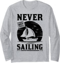 Sailor Boat Sailboat Captain Sailing Long Sleeve