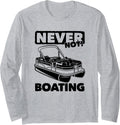 Lake Boating Pontoon Boat Long Sleeve