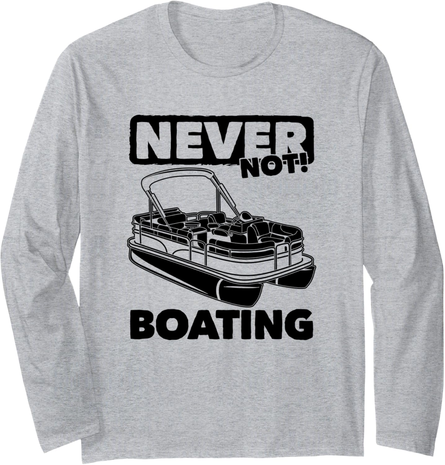 Lake Boating Pontoon Boat Long Sleeve