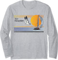 New Hampshire Vintage Sailing Sailboat Sail Boat Beach