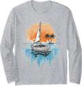 Cool Sailboats On Open Water Nautical Theme Sailing