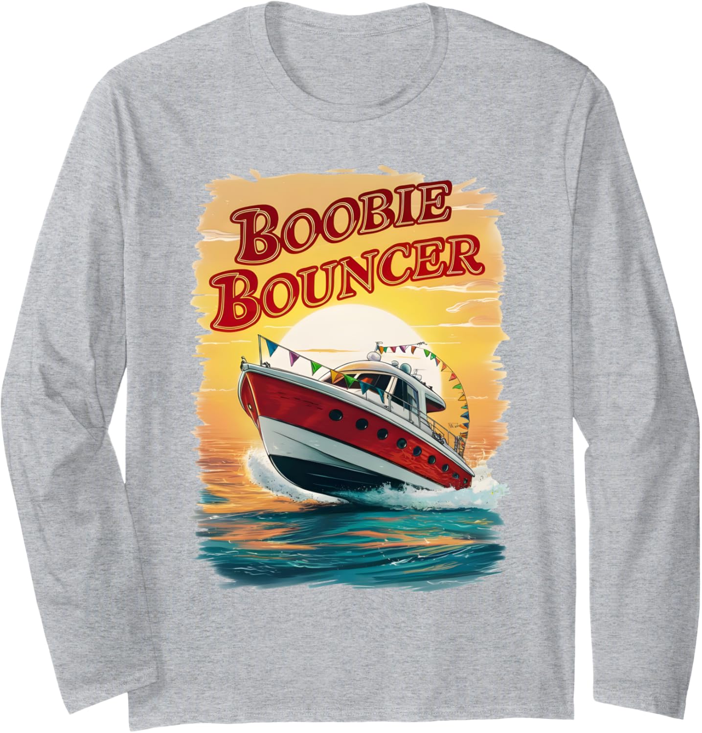Funny Boating Sailing Sailboat Boat Lover Boobie Bouncer