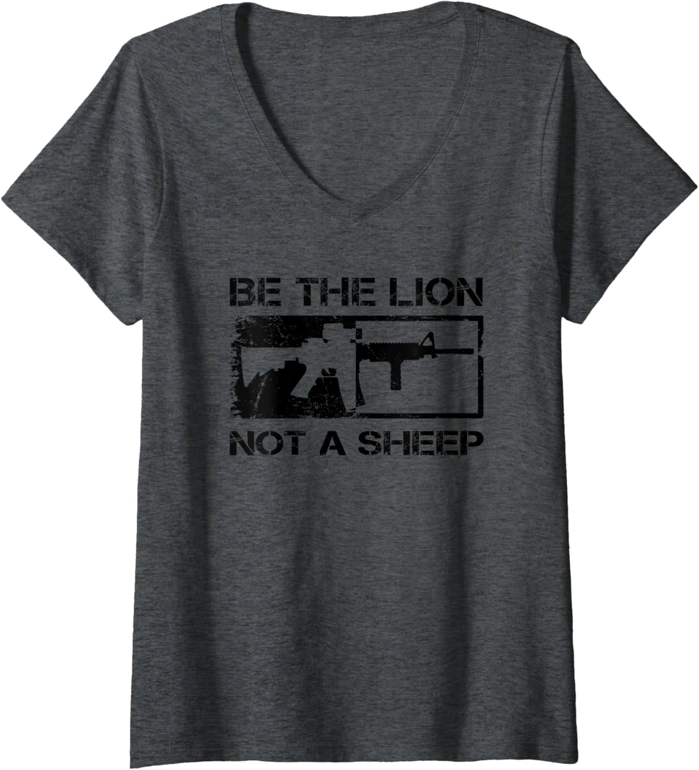 Womens Be Lion Not A Sheep Ar15 Rifle Guns Pro Gun Rights