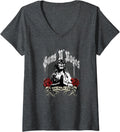 Womens Guns N Roses Official Death Praying V Neck
