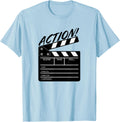 Funny Director Clapboard T-shirt Filmmaker Tee Gift
