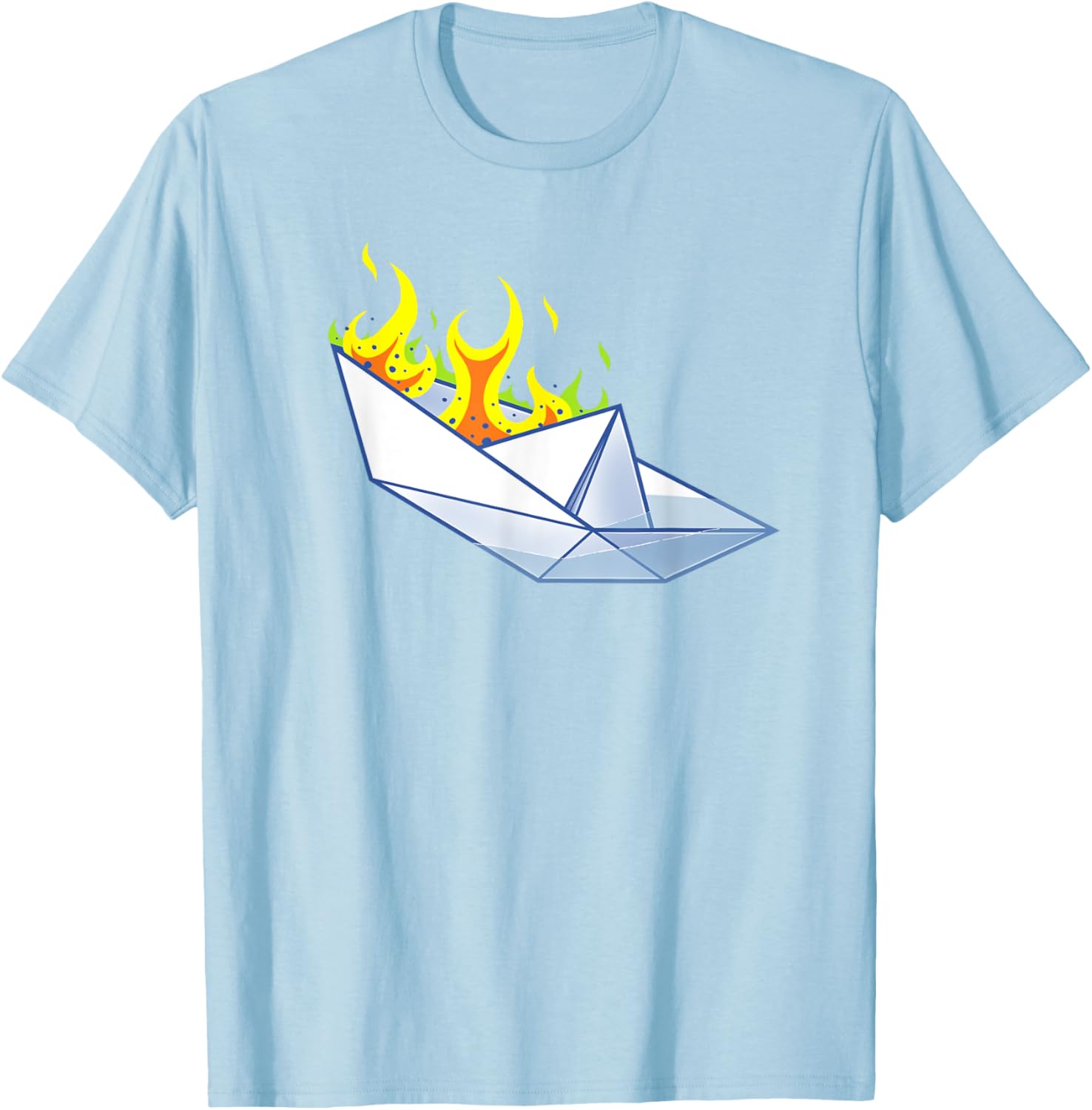 Irony Of Fail Sad Sinking Origami Paper Boat