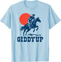 Giddyup Country Western Cowboy Vintage Gunslinger Retro
