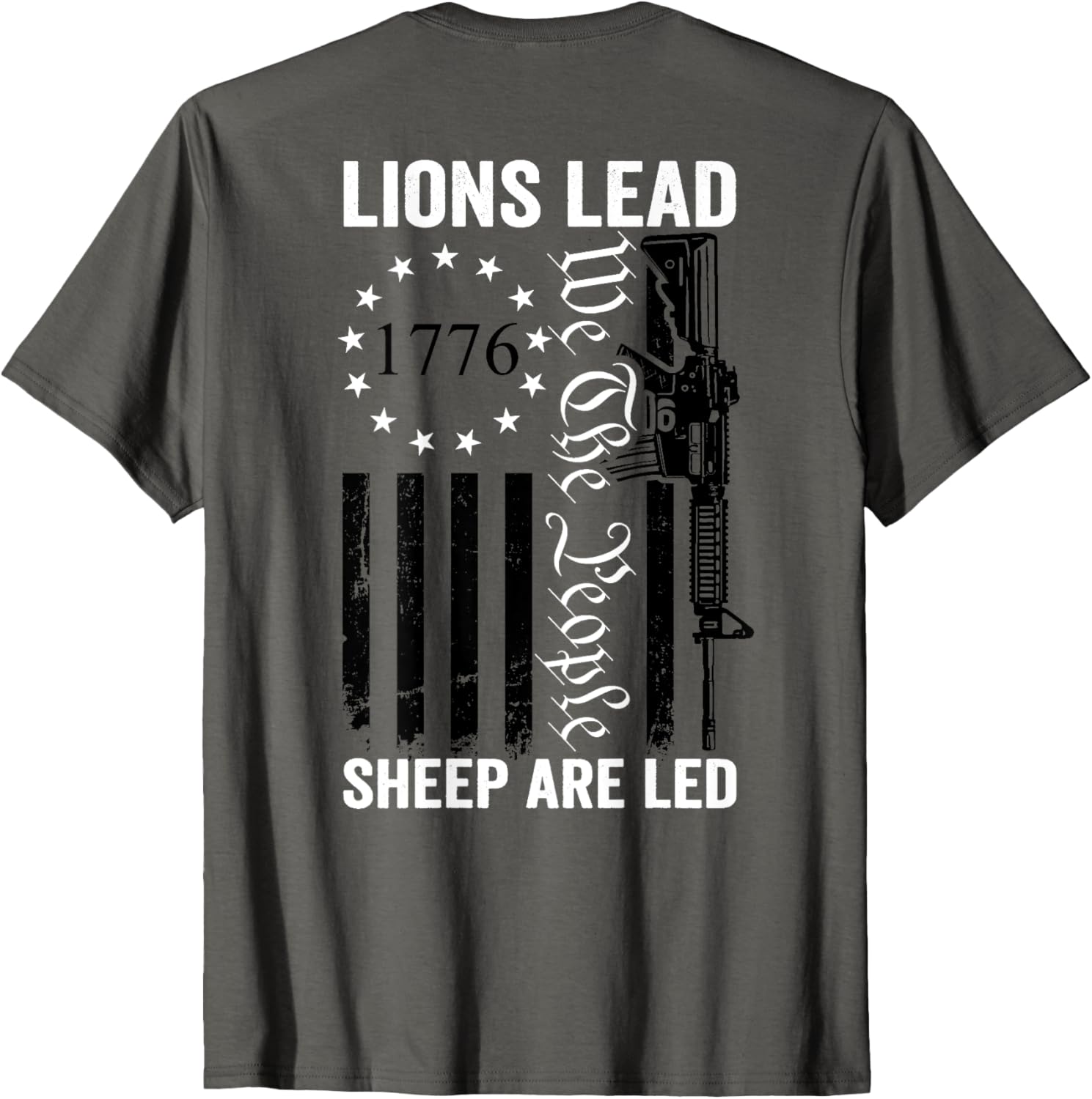 Lions Lead Sheep Are Led Usa Pro Gun 2Nd Amendment Back