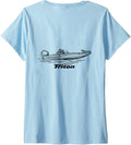 Womens Triton High Performance Bass Boat Print On