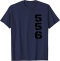 Five Six 5 56 Ar 15 Guns Ammo Range T Shirt