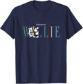 Steamboat Willie Modern Text Big Chest Logo