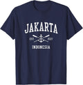 Jakarta Vintage Crossed Oars Boat Anchor Sports