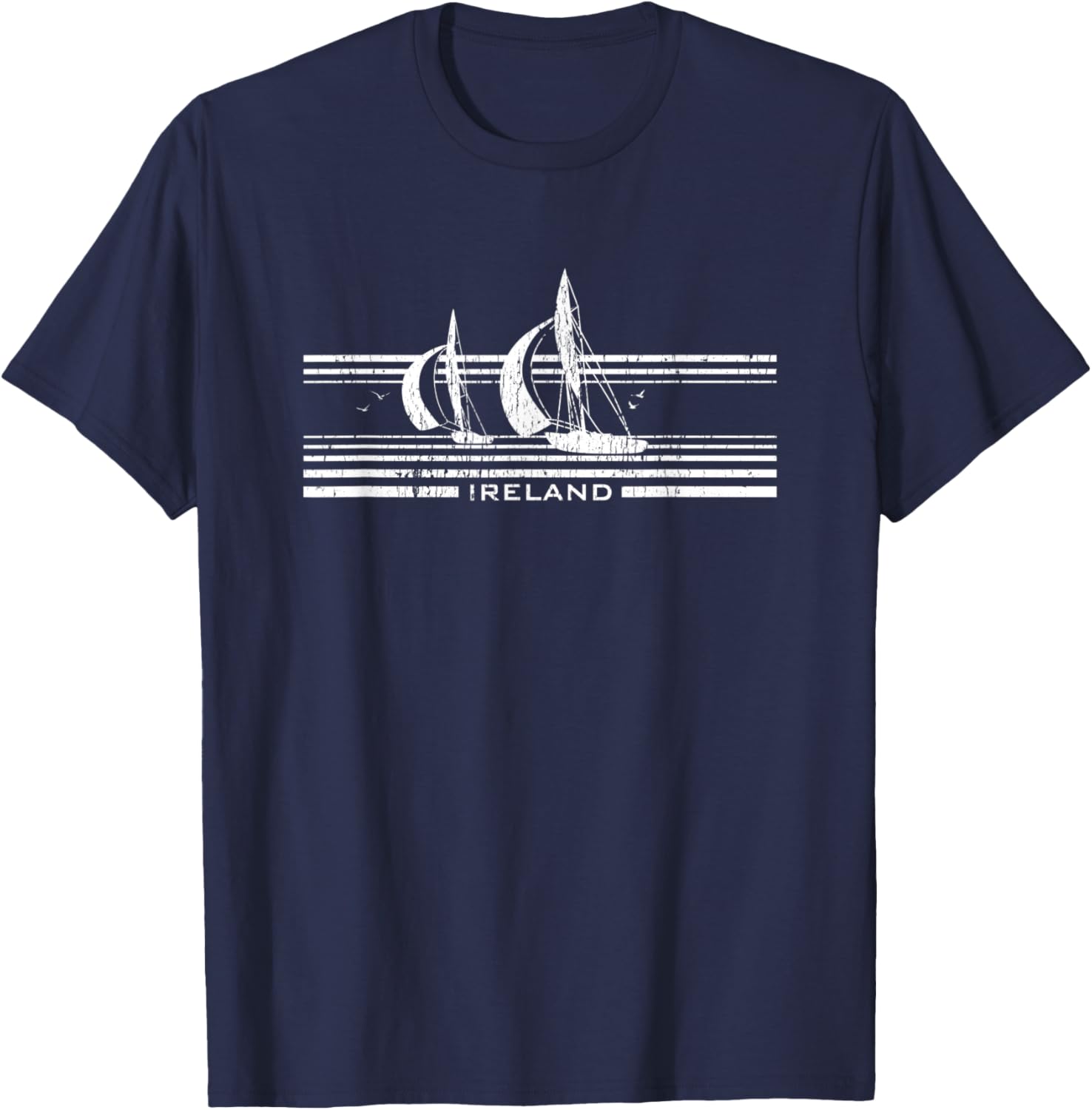 Ireland Sailboat Vintage 70S Irish