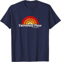 University Place Washington WA Vintage 70s Retro Rainbow Des