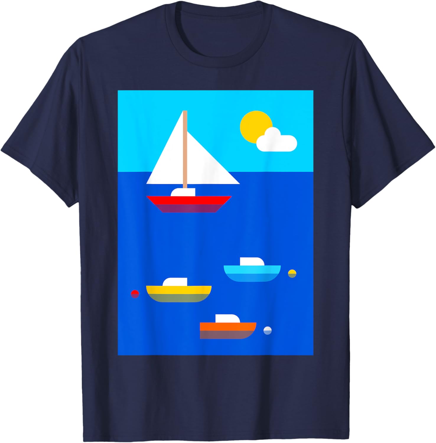 Sea Sun Sailing Summer Boats Sailboat Men Women