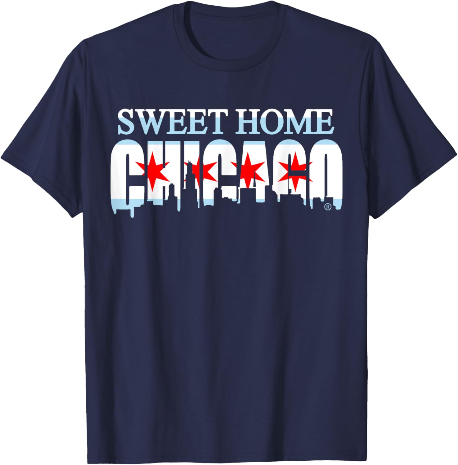 Sweet Home Chicago Flag Skyline Men Women Kids