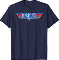 Top Gun Distressed Logo Action Movie