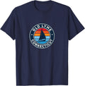 Old Lyme Connecticut Ct Vintage Sailboat Retro 70S