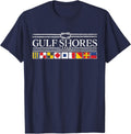 Gulf Shores Alabama Nautical Boat Flag