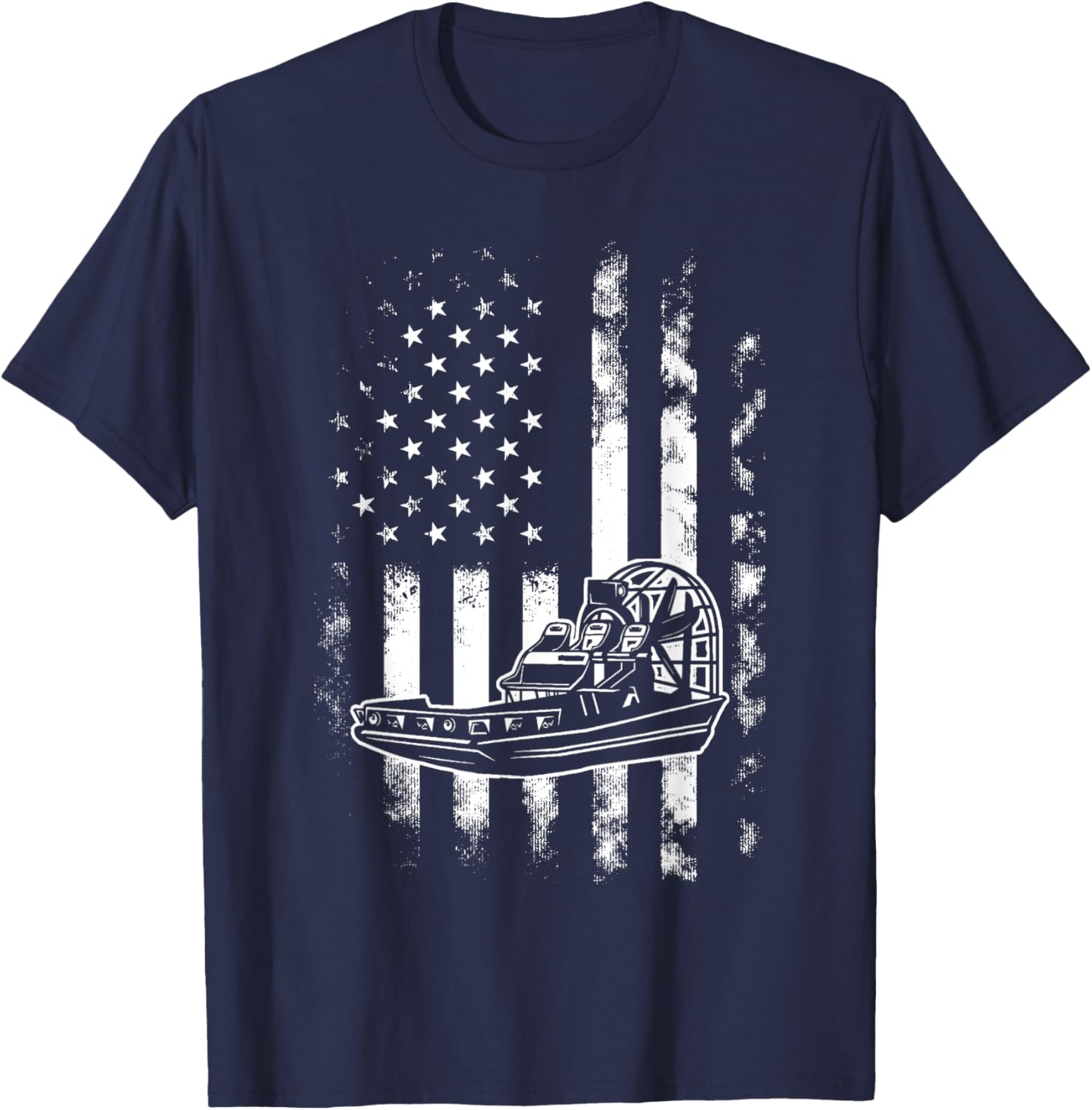 American Us Flag Airboat