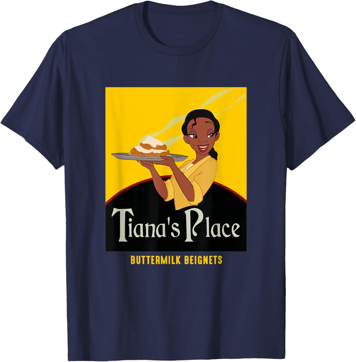 Disney The Princess And The Frog Tiana's Place Retro Poster