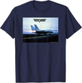 Top Gun Plane On Runway Action Movie