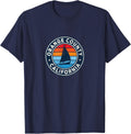 Orange County California Ca Vintage Sailboat Retro 70S