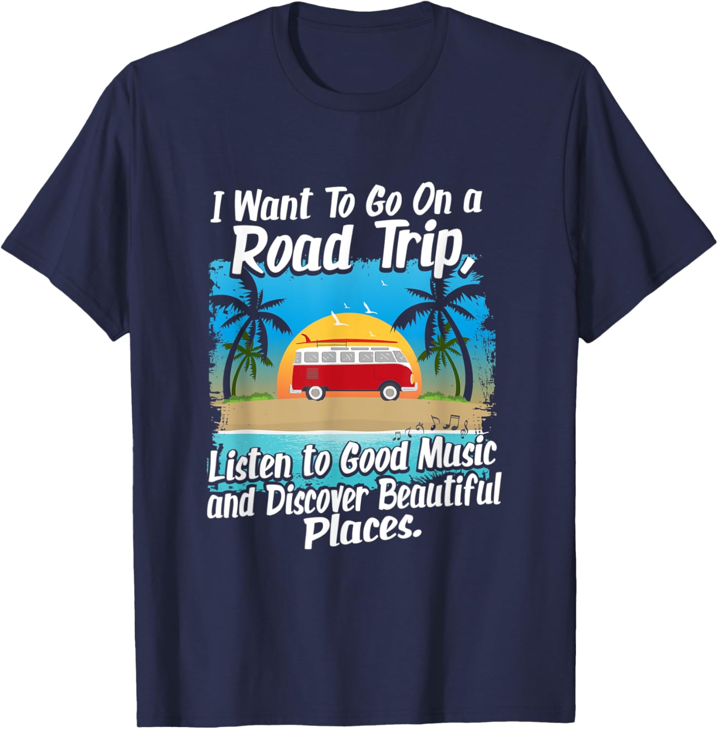 I want to go on a road trip listen to music discover places