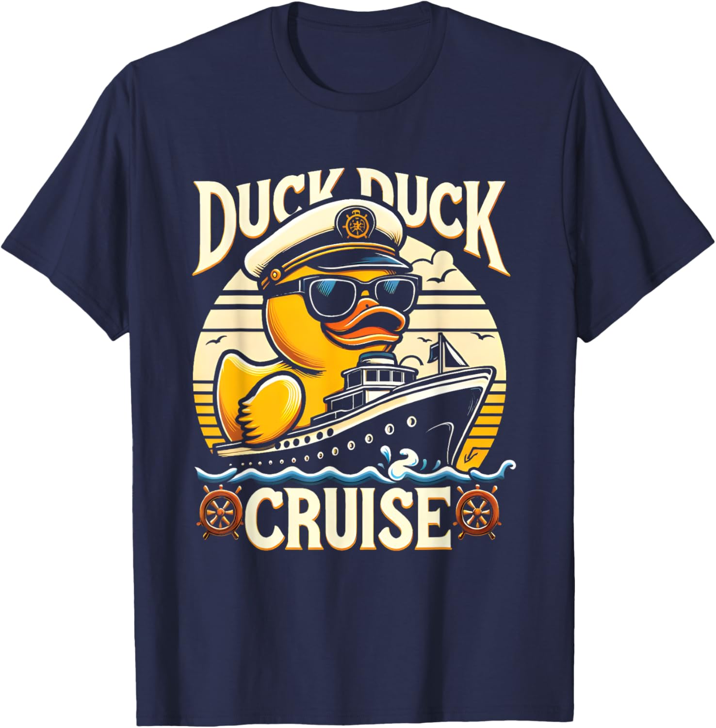 Duck Cruise Funny Rubber Duck Boating