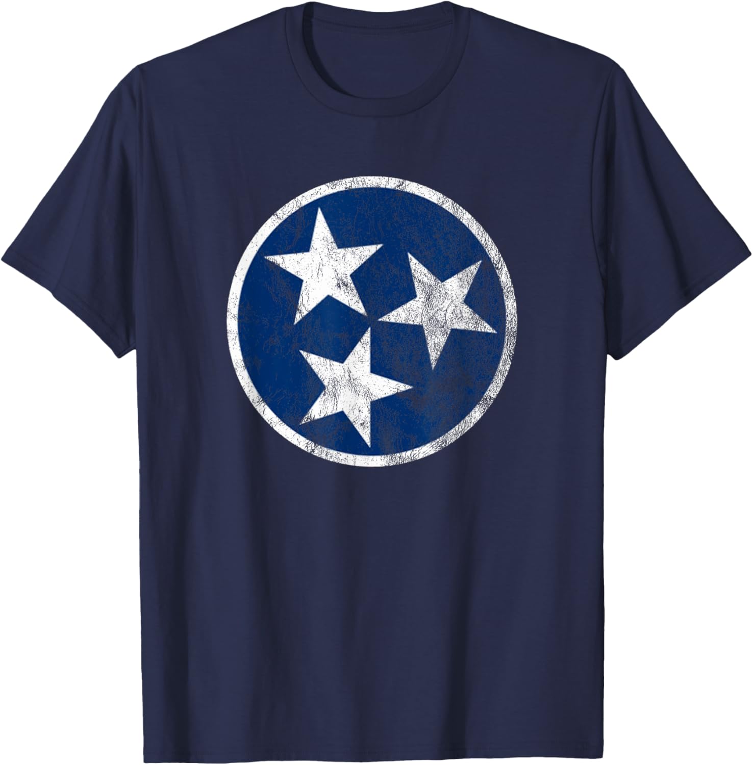 Tennessee State Flag Blue White Stars Traditional