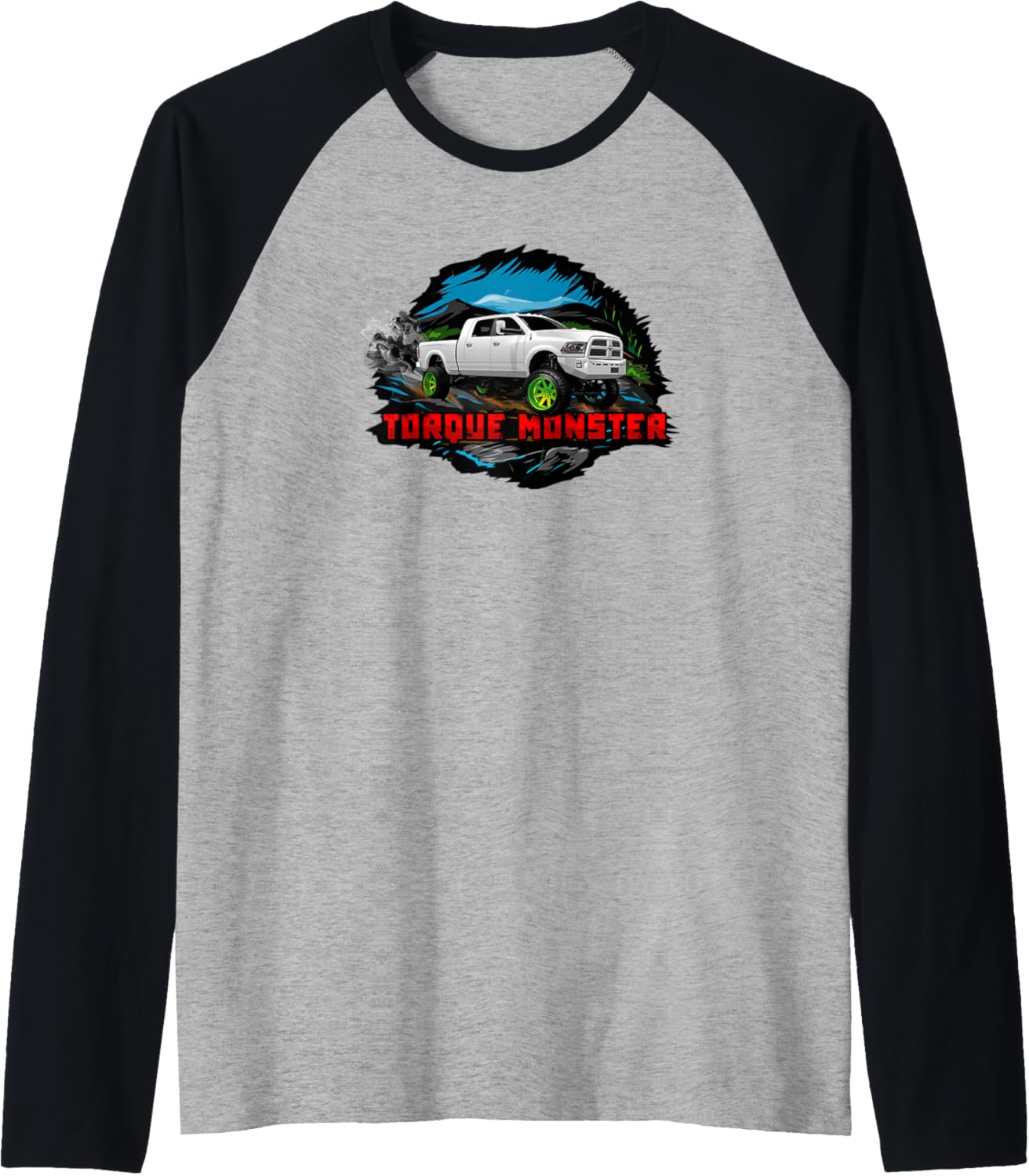 Official Diesel Power Addiction Men Women Raglan Baseball