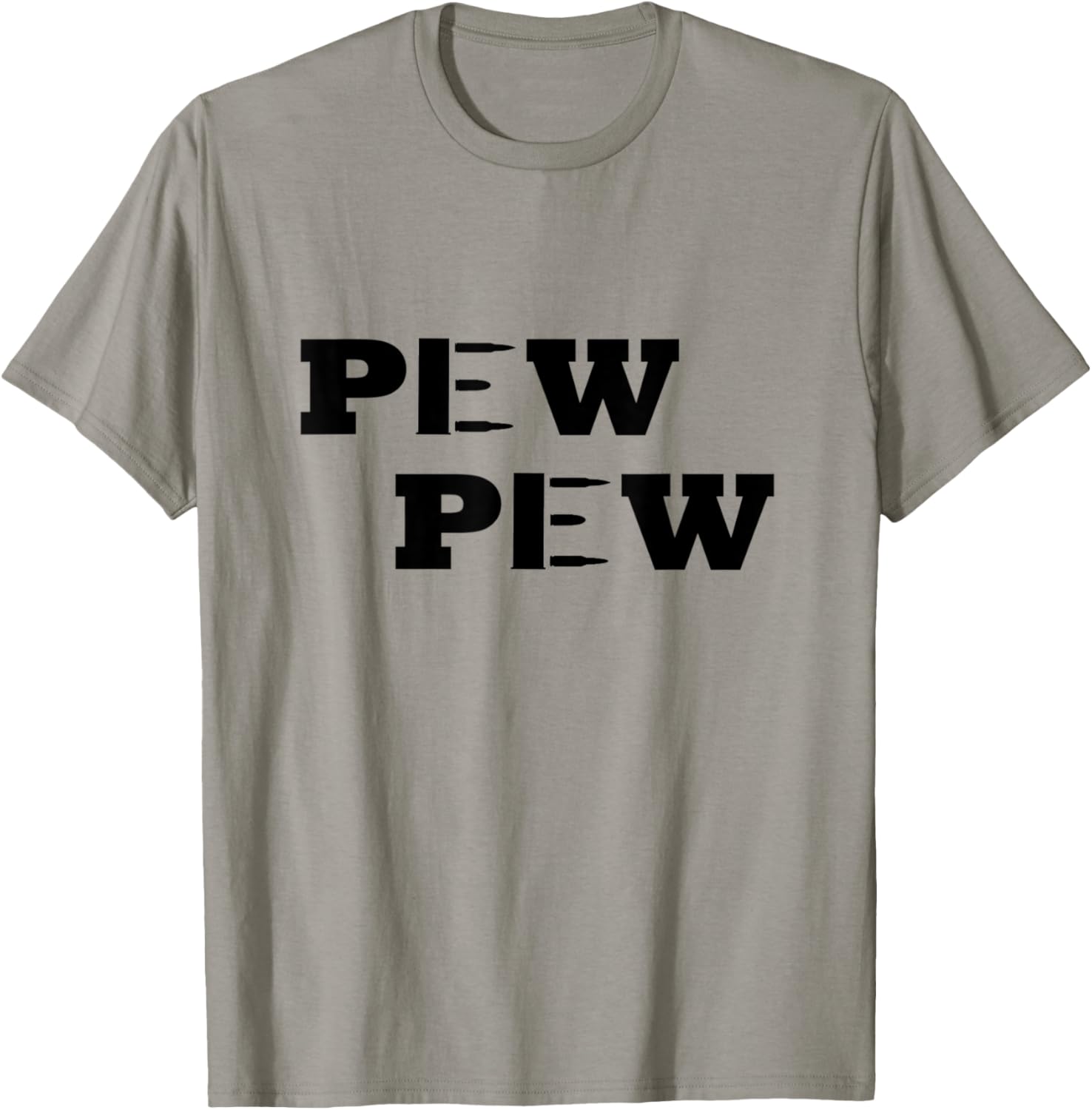 Pew Funny Shirt Ammo Gun Tee