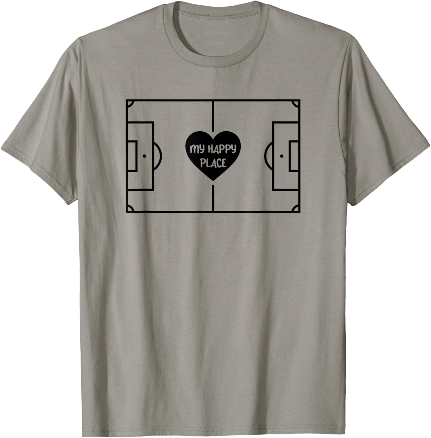 My Happy Place Soccer Lover