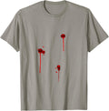 Bullet Hole Gunshot Wound Halloween Costume Blood Bloody