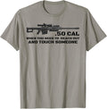 50 Cal Gun Love Rifle Funny T Shirt Men Women Pro Gun