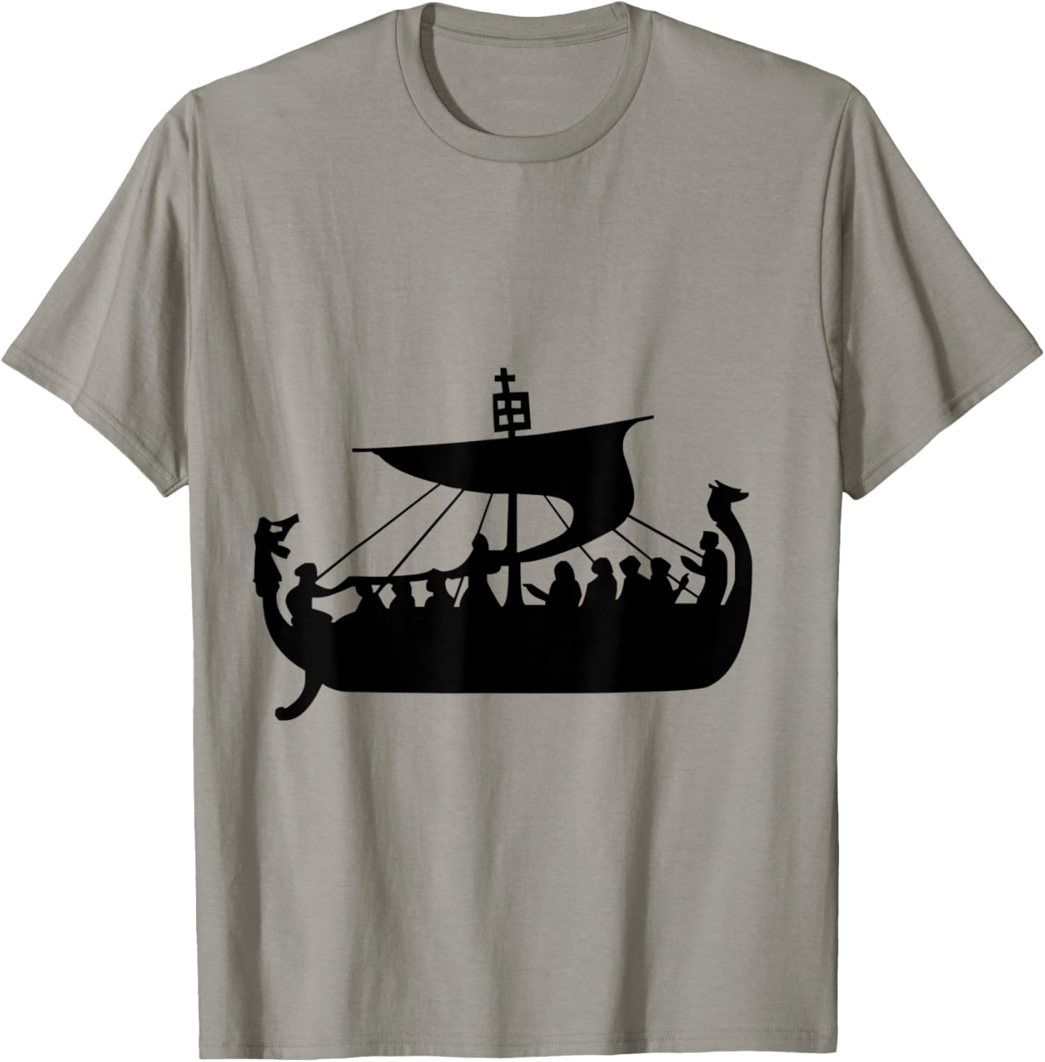 Viking Long Boat Sailboat