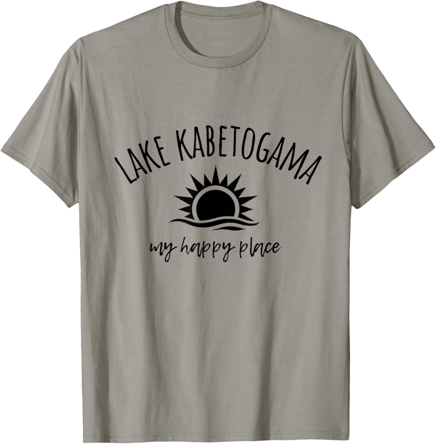 Lake Kabetogama MN My Happy Place Boating Fishing Funny