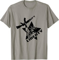 Freedom Statue Of Liberty With Ak 47 Gun Shirt
